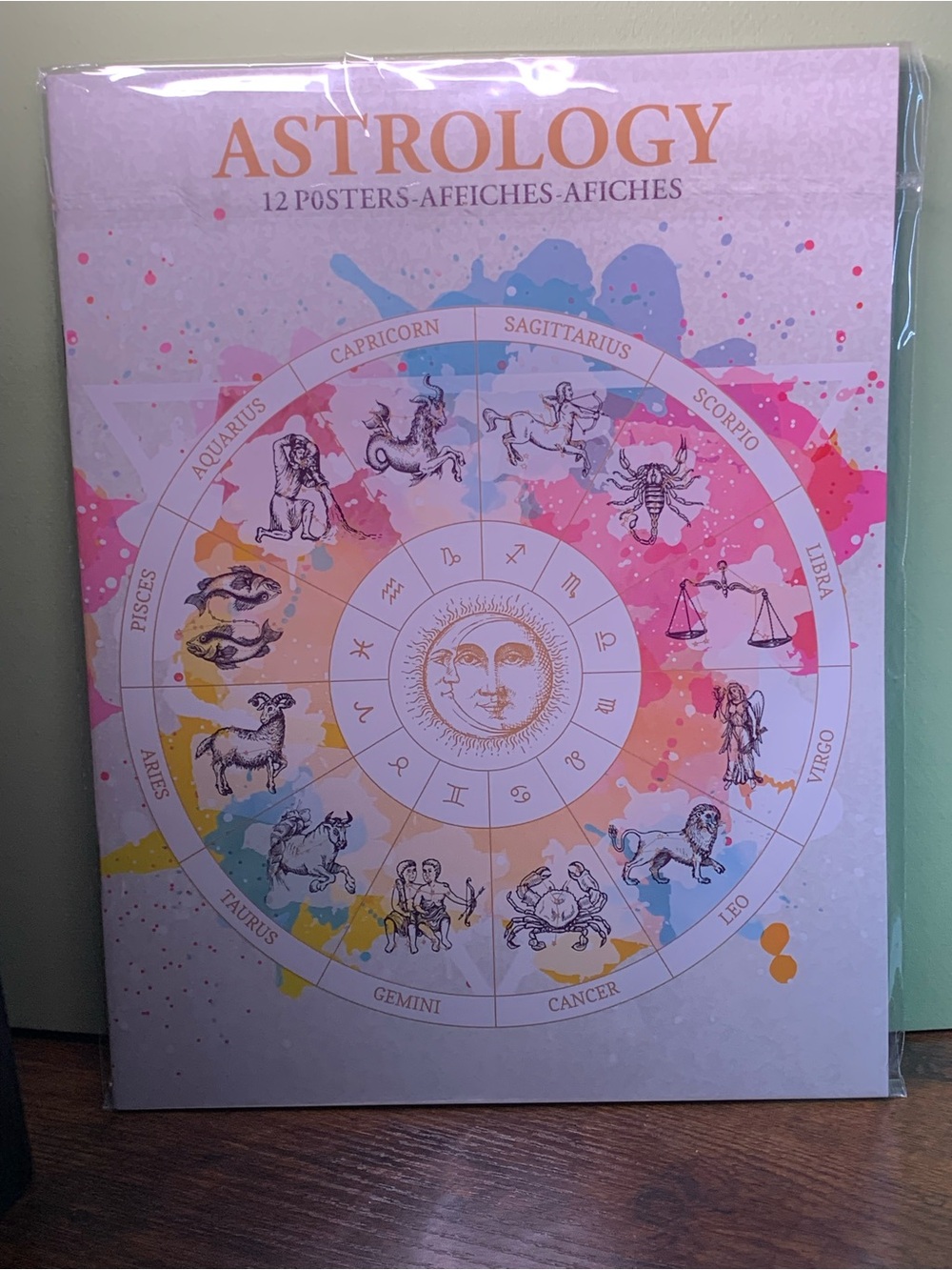 Astrology 12-Poster Set - Zodiac Wall Art